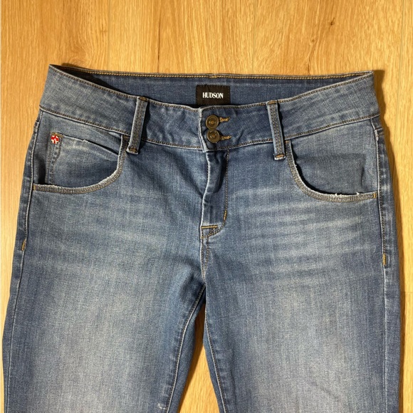Hudson Collin Bootcut Flared Cotton Blend Denim Jeans Women’s Size 29 - Picture 3 of 6